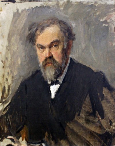 Portrait de P. P. Konchalovsky - Valentin Aleksandrovich Serov